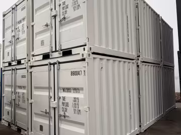 Shipping container 8FT White RAL9010 Shipping container 8FT White RAL9010